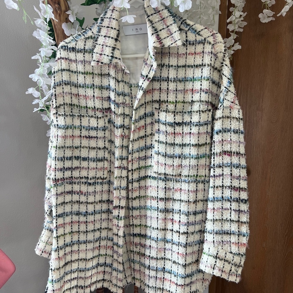 IRO Multicolor Plaid Jacket